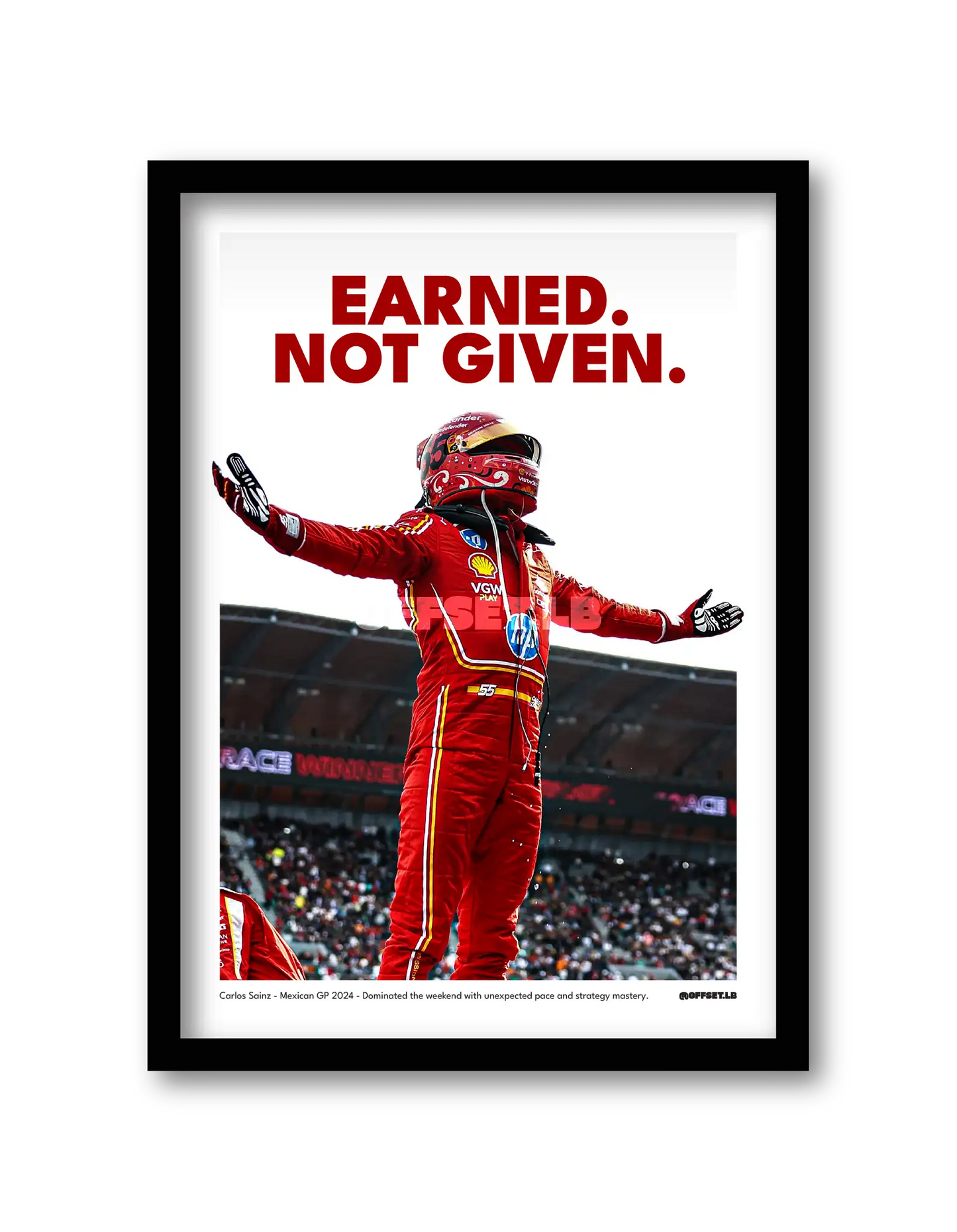 EARNED NOT GIVEN