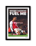 MISSED CHANCES FUEL ME
