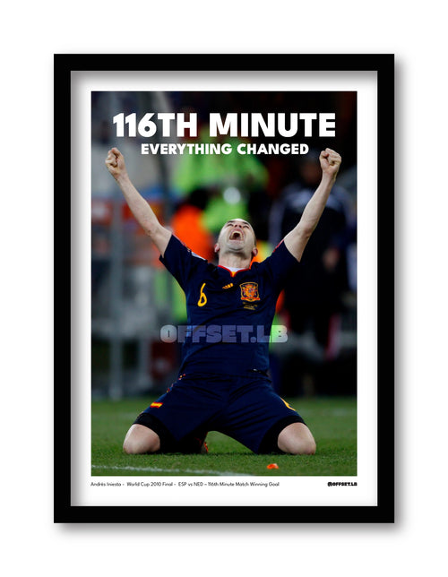 Andres Iniesta - "116'"