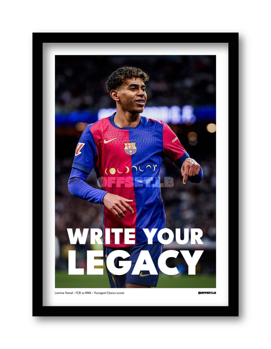Lamine Yamal - "Write Your Legacy"