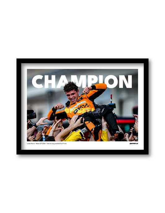 Lando Norris - "Champion"