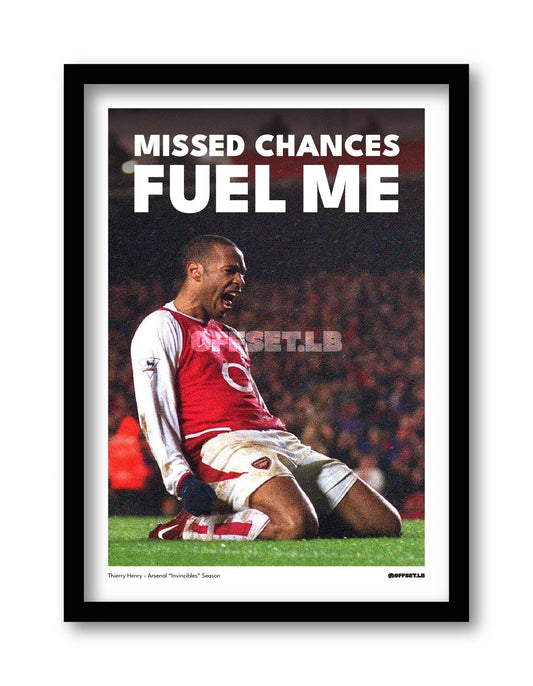 Thierry Henry - "Missed Chances Fuel Me"